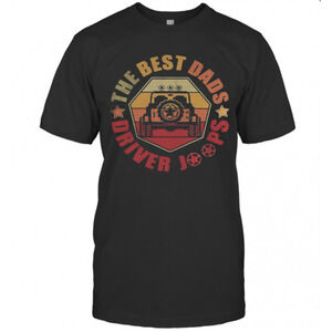 The Best Dads Driver Jeeps Retro T-Shirt